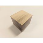 Rusztikus Fa Kocka Dió 9 x 9 cm