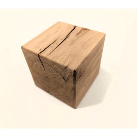 Rusztikus Fa Kocka Éger 8 x 8 cm