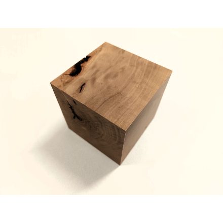 Rusztikus Fa Kocka Éger 9 x 9 cm