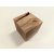 Rusztikus Fa Kocka Éger 8 x 8 cm