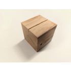 Rusztikus Fa Kocka Éger 6 x 6 cm