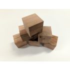 Rusztikus Fa Kocka Éger 6 x 6 cm