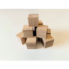 Fa Kocka Kőris 2 x 2 cm 10 db-os csomag