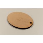 Kulcstartó alap rétegelt lemez 6,5 x 4,5 cm 10 db