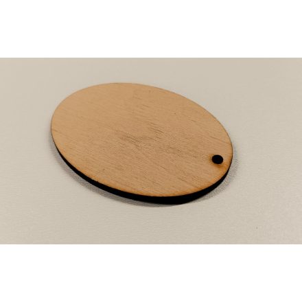 Kulcstartó alap rétegelt lemez 6,5 x 4,5 cm 10 db