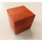 Fa Kocka Padauk 7 x 7 cm
