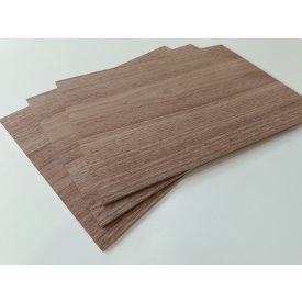 Amerikai dió színfurnérozott rétegelt lemez 30 x 30 cm