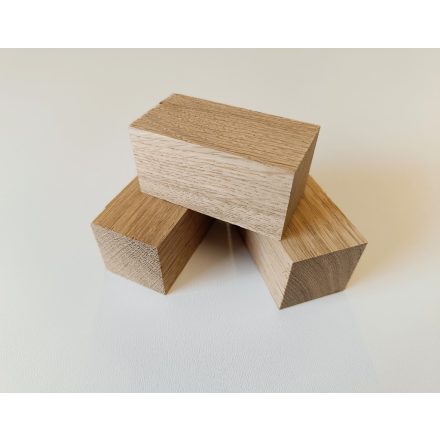 Fa Kocka, hasáb Tölgy 6 x 3 x 3 cm