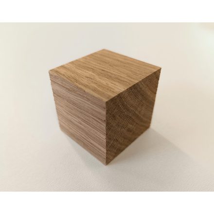 Fa Kocka Tölgy 3 x 3 cm