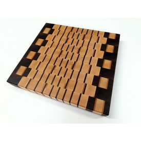 Amerikai dió-Juhar bütüs vágódeszka 37,5 x 35 x 4 cm