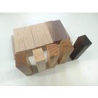 Kés markolatanyag Amerikai dió