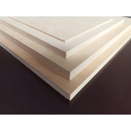 Natur rétegelt falap nyír 4 mm A5 / 10 db